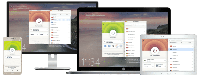 NordVPN devices