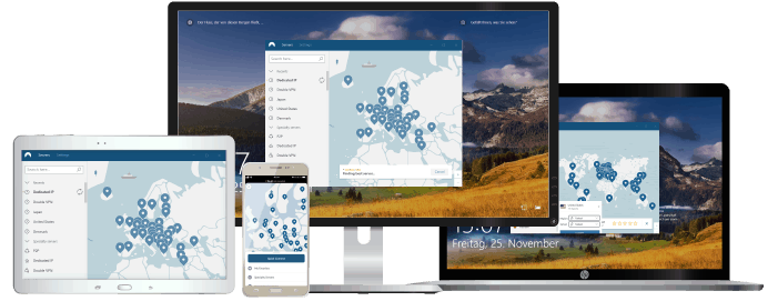 NordVPN devices