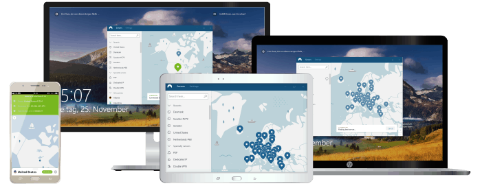 NordVPN devices