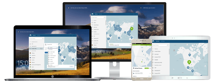 Thiết bị Nordvpn