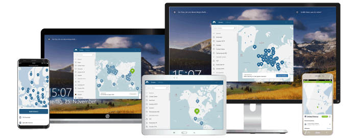 NordVPN devices