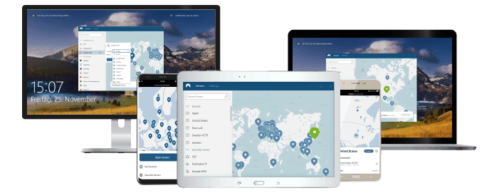 NordVPN devices