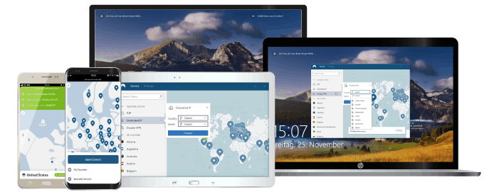 NordVPN devices