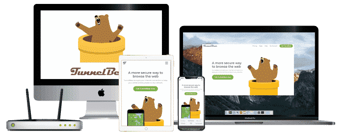TunnelBear devices