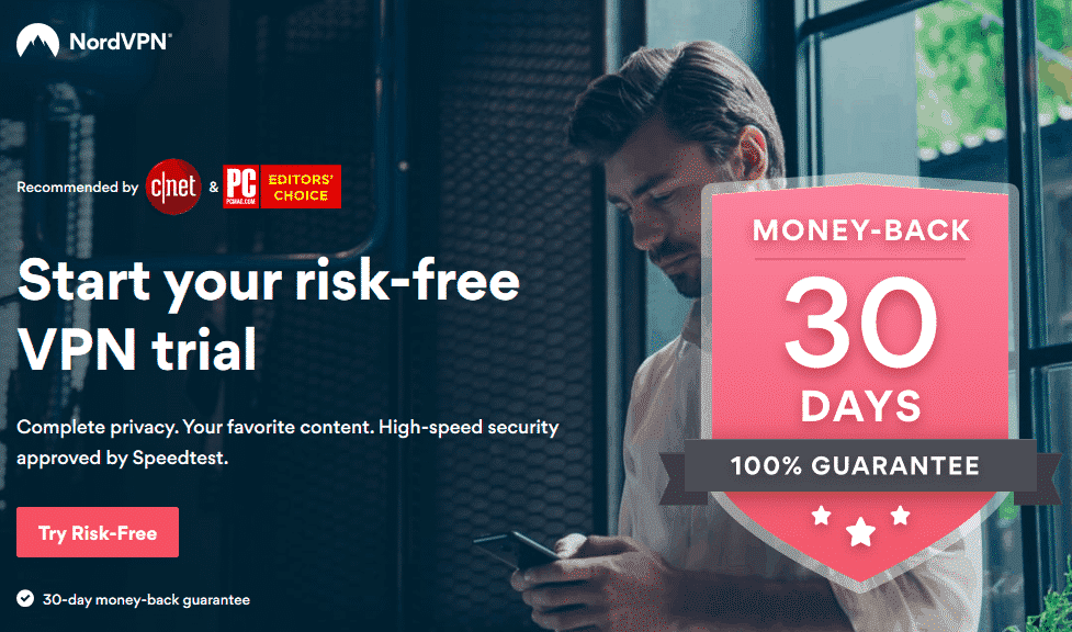 nord vpn money back