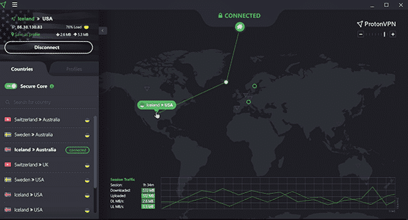 ProtonVPN Free 3.1.0 download the last version for ios