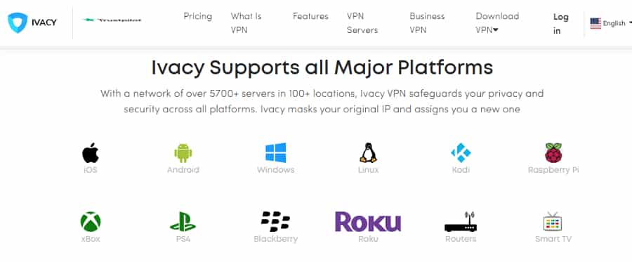 Ivacy VPN Review - Platforms