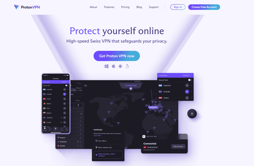 protonvpn protect